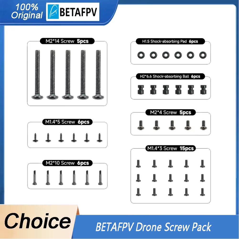 Drone Battery Bag - Официальные запасные части BETAFPV, полный набор