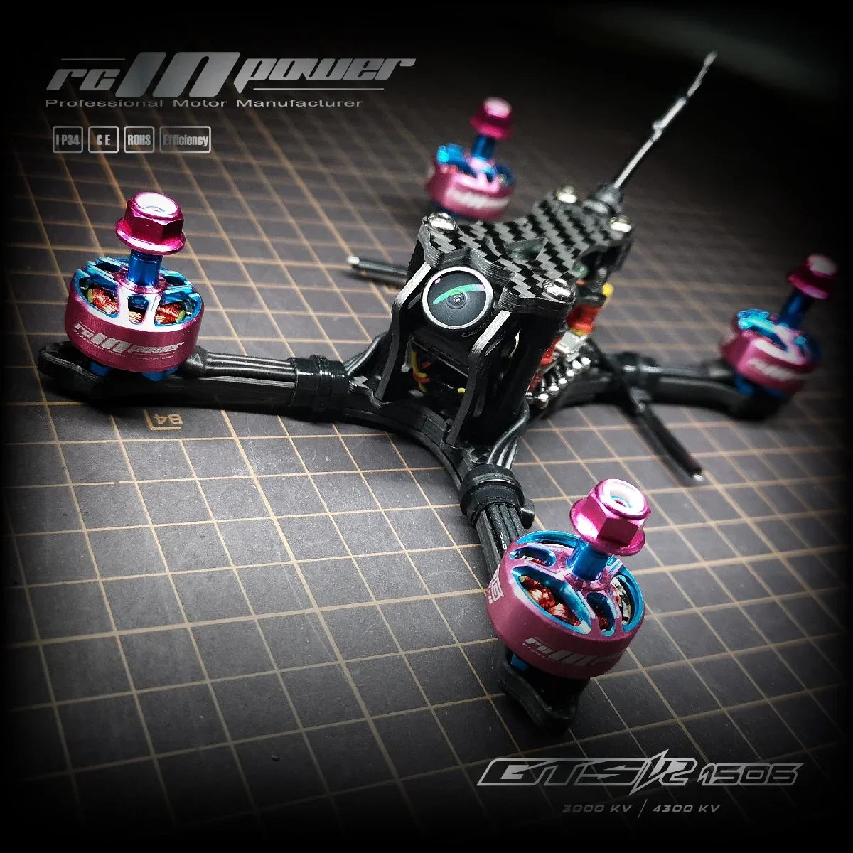 RCINPOWER GTS V2 1506 Бесщеточ – обзор и цена Drone Battery 4S