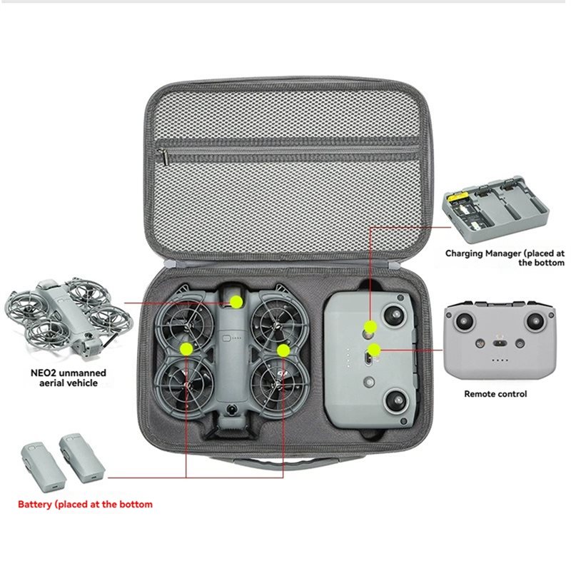 Защитный чехол для дрона DJI N – обзор и цена Drone Battery Case