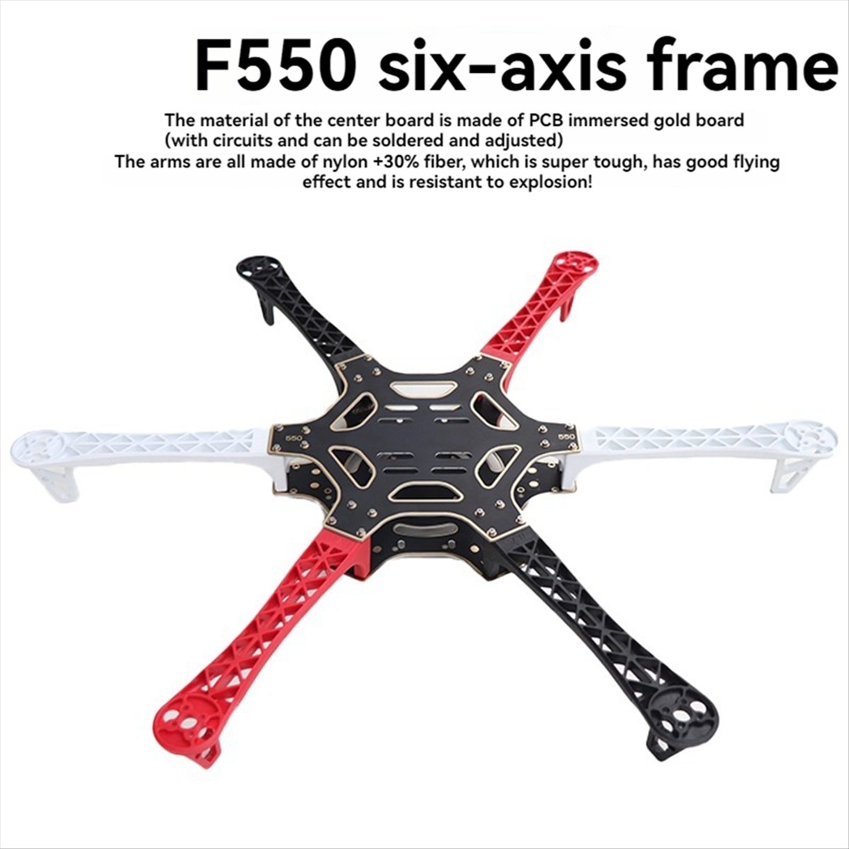 N86R FPV F550 Hexa Frame Arm H – обзор и цена Drone Battery Plate