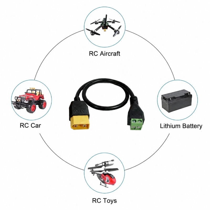 Кабель-адаптер XT60 (штекер-гн – обзор и цена Drone Battery Connector