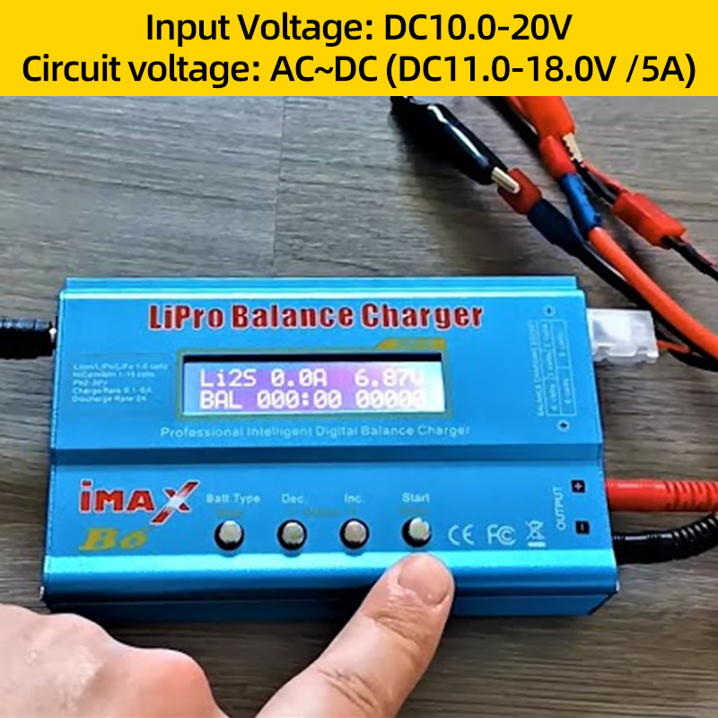iMAX B6 80 Вт Зарядное устройс – обзор и цена Drone Battery Balance Charger